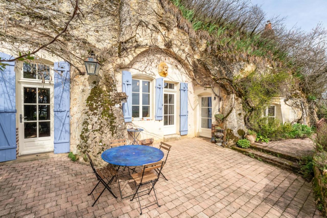 Gite Insolite Troglodytique De La Cave Des Mouret Trôo Exteriér fotografie